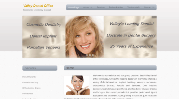 valleydentaloffice.com