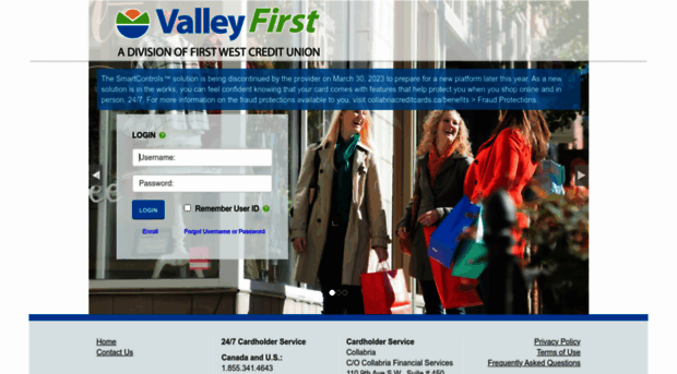 valleyfirst.mycardinfo.com