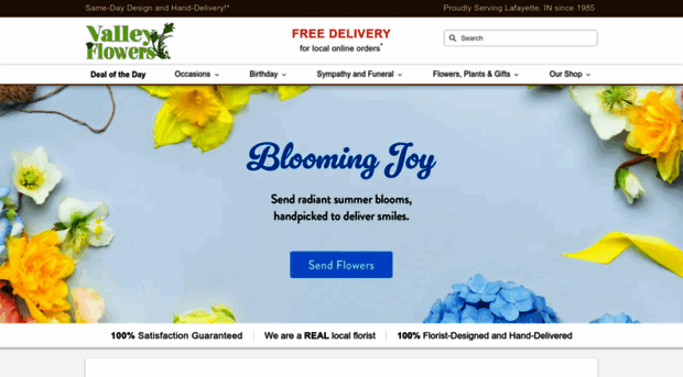valleyflowers.net