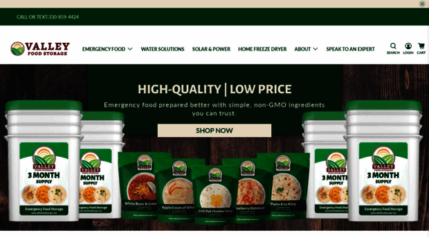 valleyfoodstorage.com