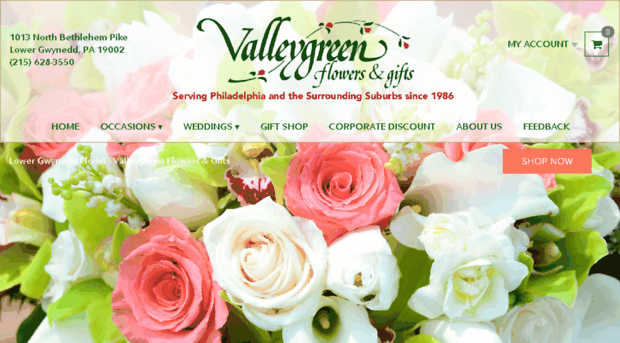 valleygreenflowers.com