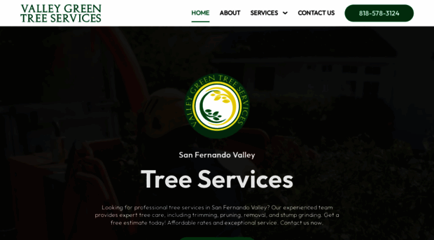 valleygreentreeservices.com