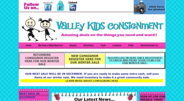 valleykidsconsignment.com