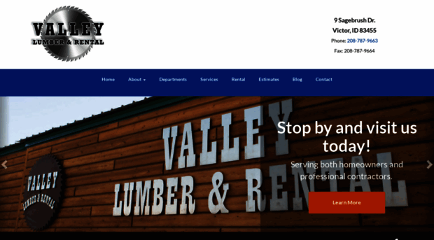 valleylumberrental.com