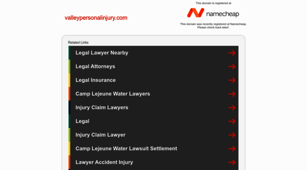 valleypersonalinjury.com