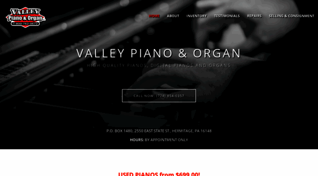 valleypiano.net