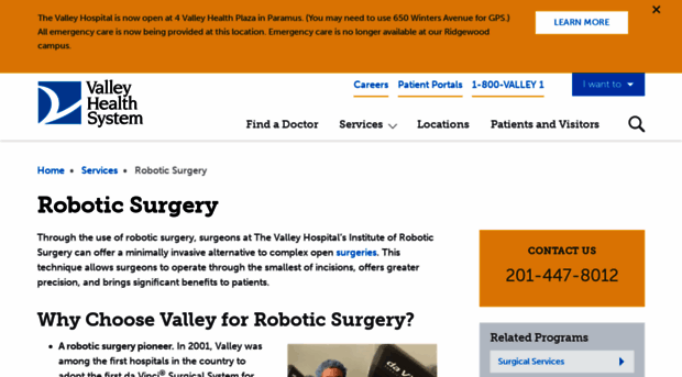 valleyroboticsurgery.com