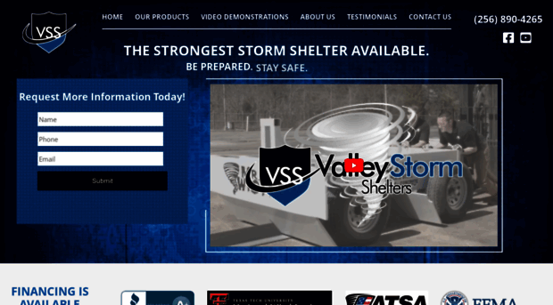 valleystormshelters.com