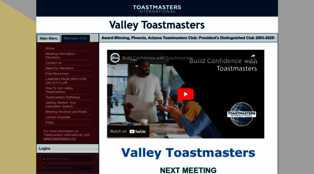 valleytoastmasters.net