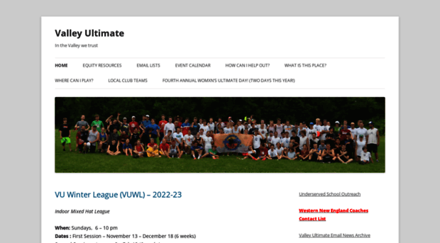 valleyultimate.org