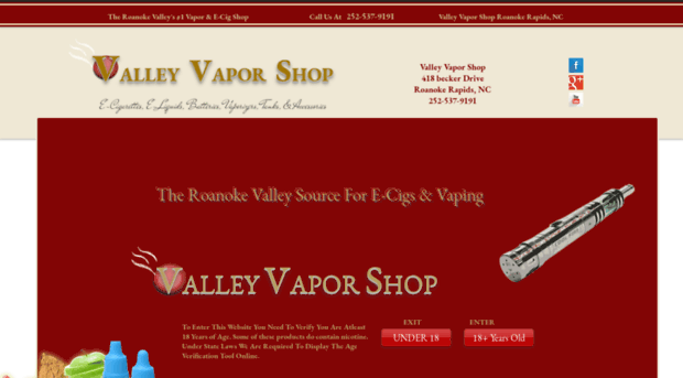 valleyvaporshop.com