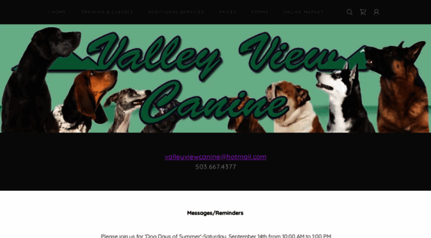 valleyviewcanine.com