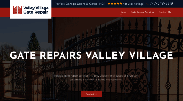 valleyvillagegaterepair.com