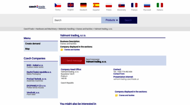 valmont-trading.czechtrade.us