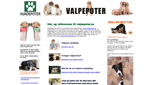 valpepoter.no