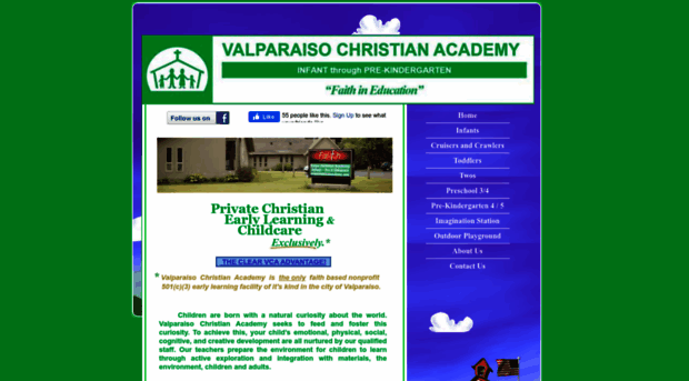 valpochristianacademy.com