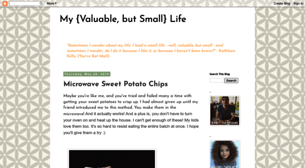 valuablebutsmalllife.blogspot.com