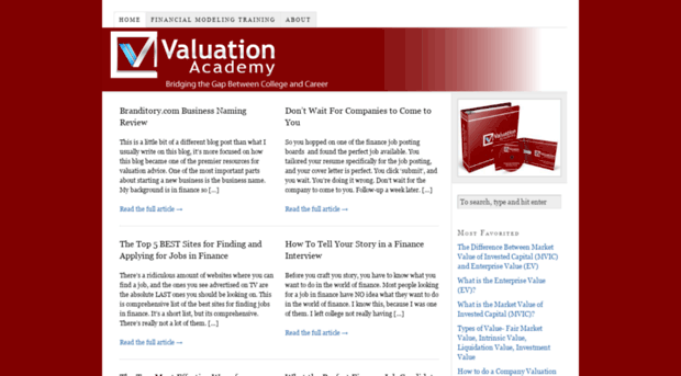 valuationacademy.com