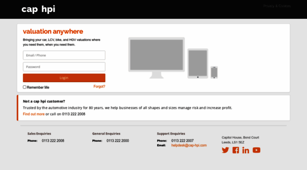 valuationanywhere.cap.co.uk