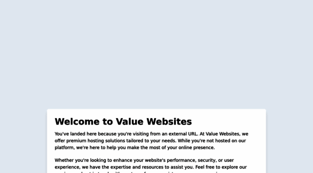 value-websites.com