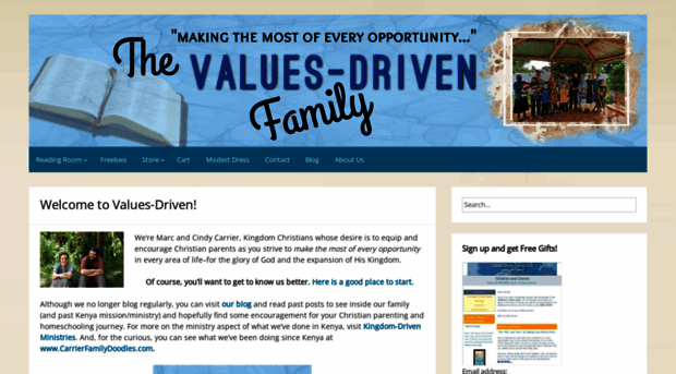 valuesdrivenfamily.com