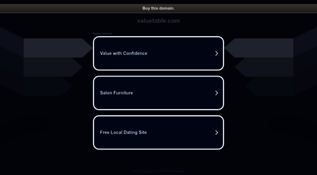 valuetable.com