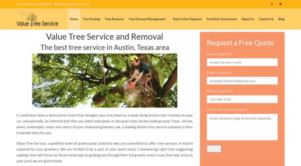 valuetreeservice.com