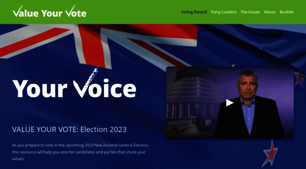 valueyourvote.org.nz