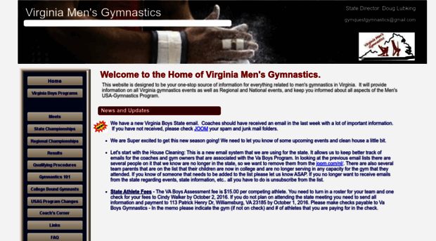 vamensgymnastics.org