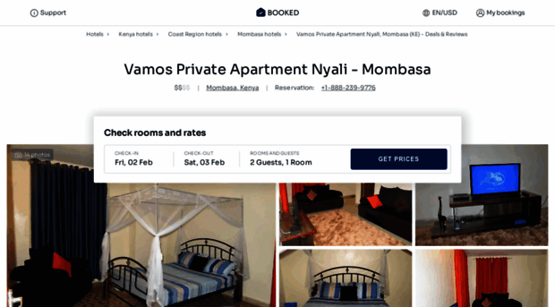 vamos-private-apartment-nyali-mombasa.booked.net