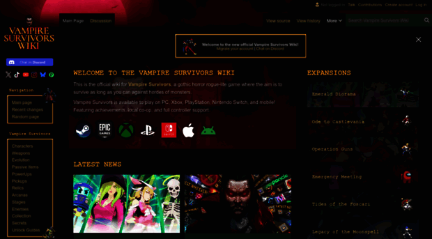 vampire.survivors.wiki