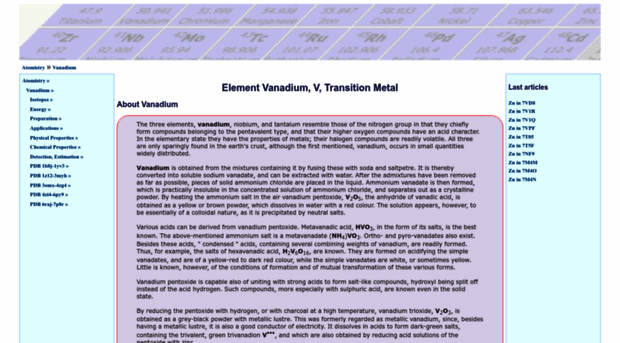 vanadium.atomistry.com