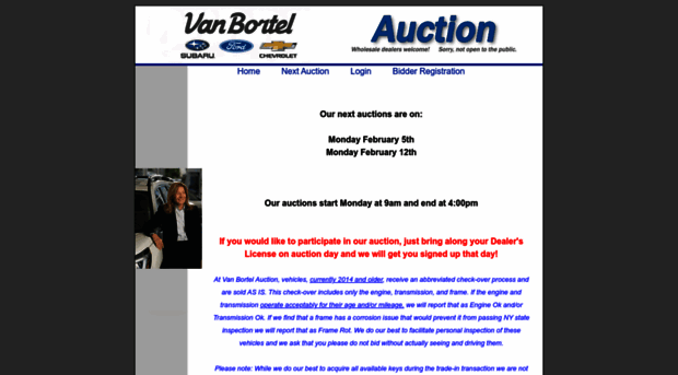 vanbortelauction.com