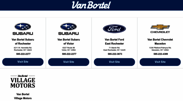 vanbortelcars.com