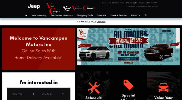 vancampenmotors.net