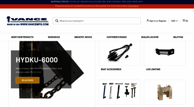 vancemfg.com