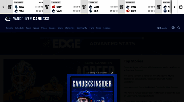 vancouvercanucks.com