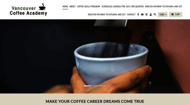 vancouvercoffeeacademy.com