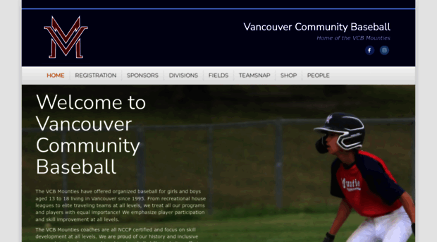 vancouvercommunitybaseball.com