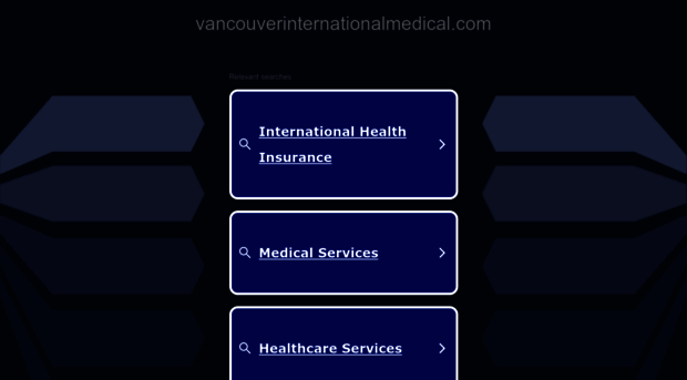 vancouverinternationalmedical.com