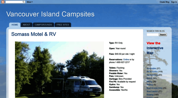 vancouverislandcampsites.blogspot.com