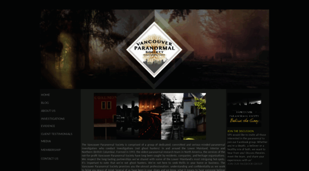 vancouverparanormalsociety.net