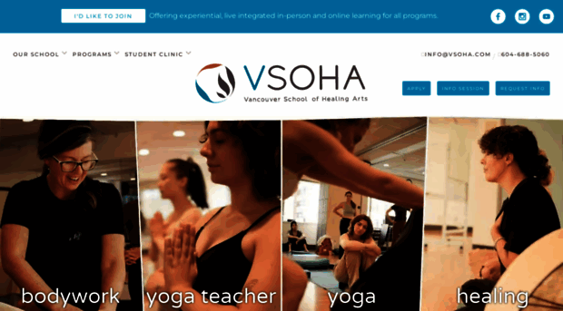 vancouverschoolofyoga.com