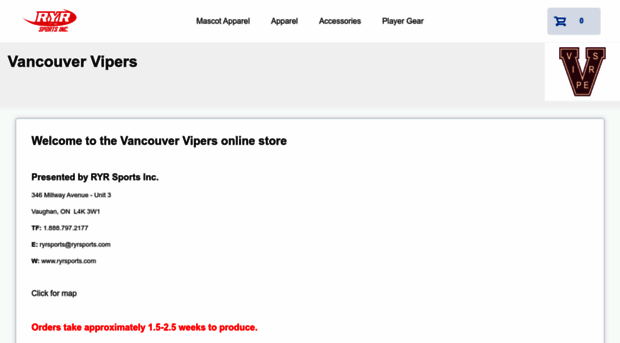 vancouvervipers.itemorder.com