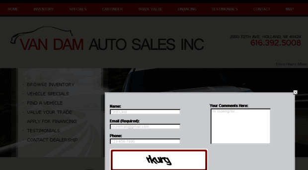 vandamautoinc.com