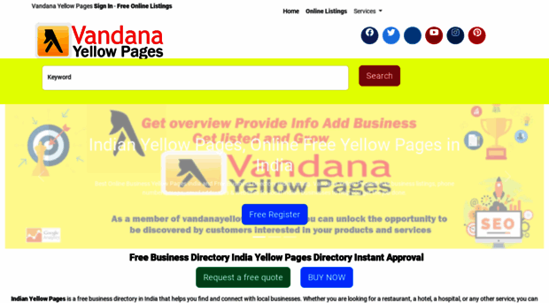 vandanayellowpages.com