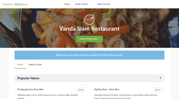 vandasiamrestaurantca.com