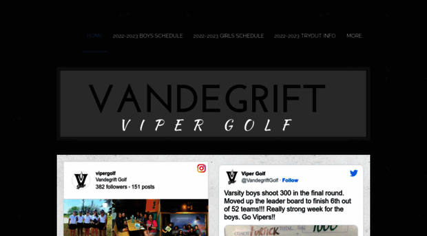 vandegriftgolf.com