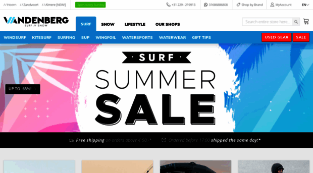 vandenbergsurf.com