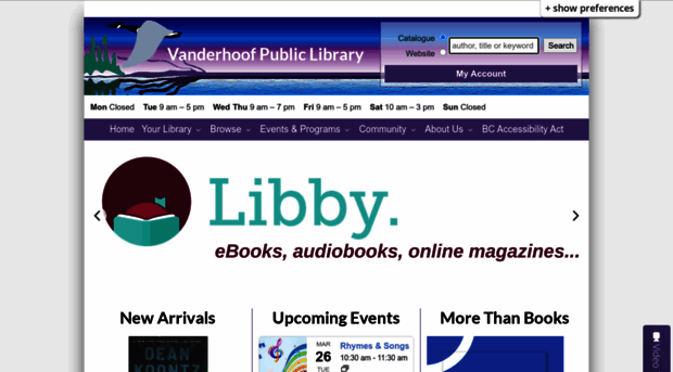 vanderhooflibrary.com